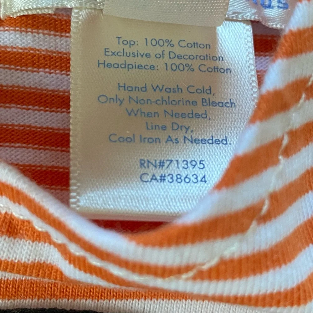Pottery Barn Kids Halloween Outfit Size 3 6 Months NWT 2 Piece Matching Hat NEW